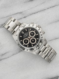 Vintage 1996 Rolex Daytona 16520 Stainless Steel Black Dial Automatic 40mm