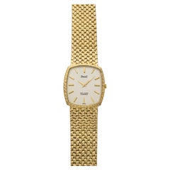 Vintage-Modell aus den 1970er Jahren: Piaget Van 9741D2, 18 Karat Gelbgold, Zifferblatt mit „Cleef & Arpels“-Prägung, Handaufzug, 28 mm