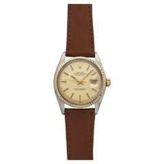 Rolex Datejust 1601 del 1974, bicolore, quadrante color limone opaco, automatico, 36 mm