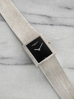Vintage 1970s Vacheron Constantin 33001 18K WG Onyx Dial Manual 25mm