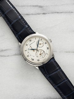 Vintage Audemars Piguet Jules Audemars 25685PT aus dem Jahr 1992, Platin, Dual Time, Automatik, 36 mm
