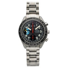 Vintage 1990s Omega Speedmaster Mark 40 3520.53 Steel Triple Calendar Auto 39mm