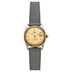 Rolex Datejust 1601 vintage del 1978, bicolore, quadrante color champagne, automatico, 36 mm
