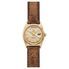 Vintage 1969 Rolex Day-Date 1803 18K Yellow Gold Champagne Dial Auto 36mm