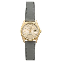 Vintage 1979 Rolex Day-Date 18038 18K YG Champagne Dial Automatic 36mm