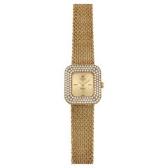Vintage 1976 Rolex Lady Cellini 4036 18K YG Champagne Diamond Manual 23mm
