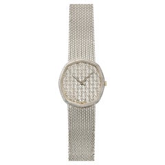Vintage 1985 Audemars Piguet Octagonal 4062 18K WG Diamond Pave Dial Manual 29mm