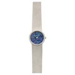 Vintage 1970s Vacheron Constantin Dress Watch 18K WG Opal Dial Manual 24mm