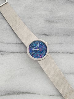 Vintage 1970s Vacheron Constantin Dress Watch 18K WG Opal Dial Manual 24mm