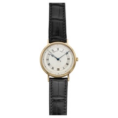 2010s Breguet Classique 5930 18K Yellow Gold Guilloche Dial Automatic 36mm