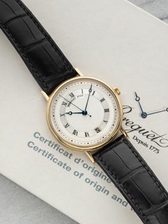 2010s Breguet Classique 5930 18K Yellow Gold Guilloche Dial Automatic 36mm