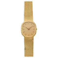 Vintage 1970s Audemars Piguet Ellipse 18K YG Champagne Dial Manual 28mm