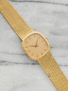Vintage 1970s Audemars Piguet Ellipse 18K YG Champagne Dial Manual 28mm