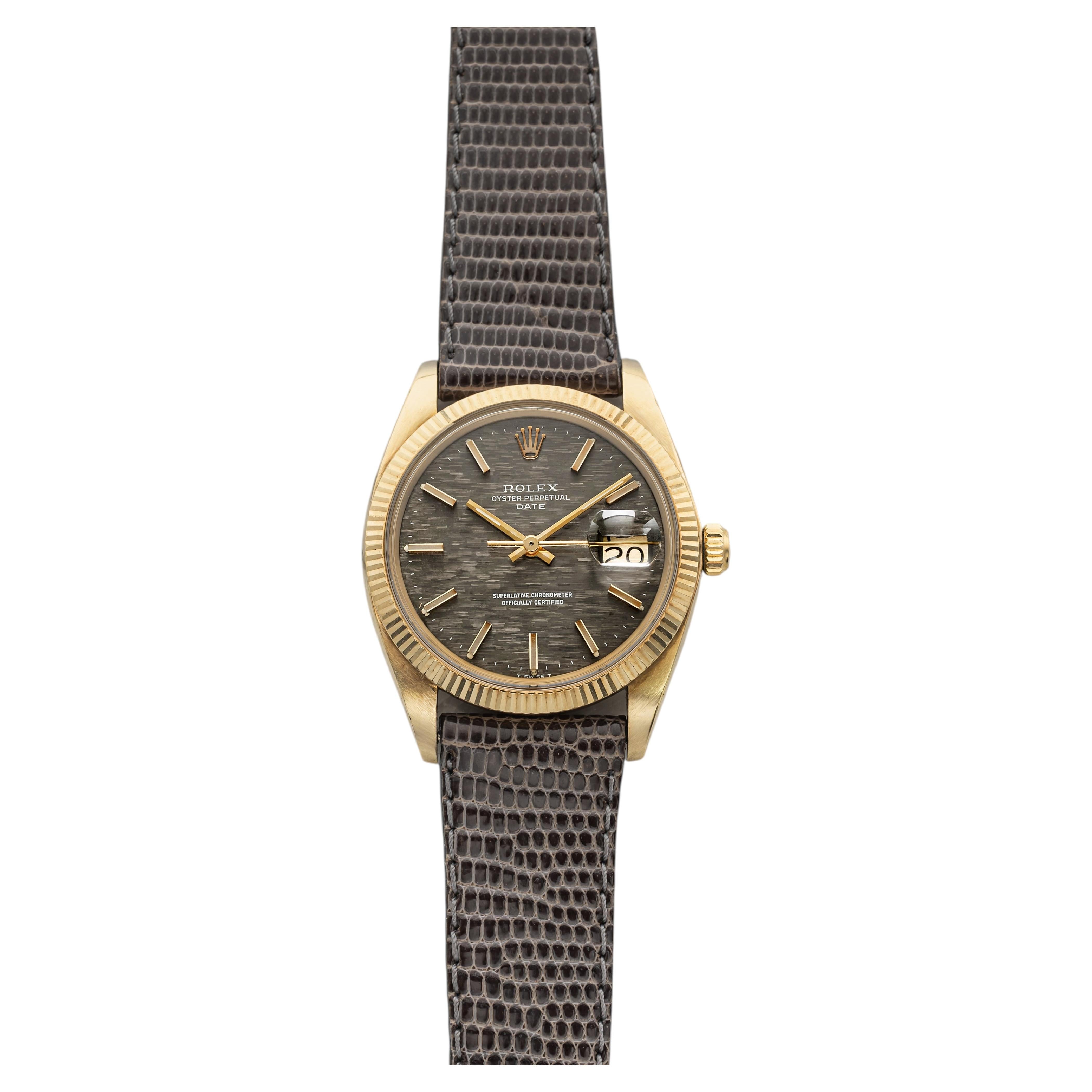 Does Rolex use 24K gold?