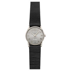 2006 Rolex Cellini 5116 18K White Gold Grey Sunburst Roman Dial Manual 32mm