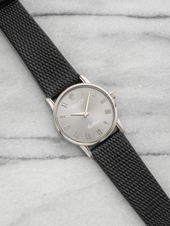2006 Rolex Cellini 5116 18K White Gold Grey Sunburst Roman Dial Manual 32mm