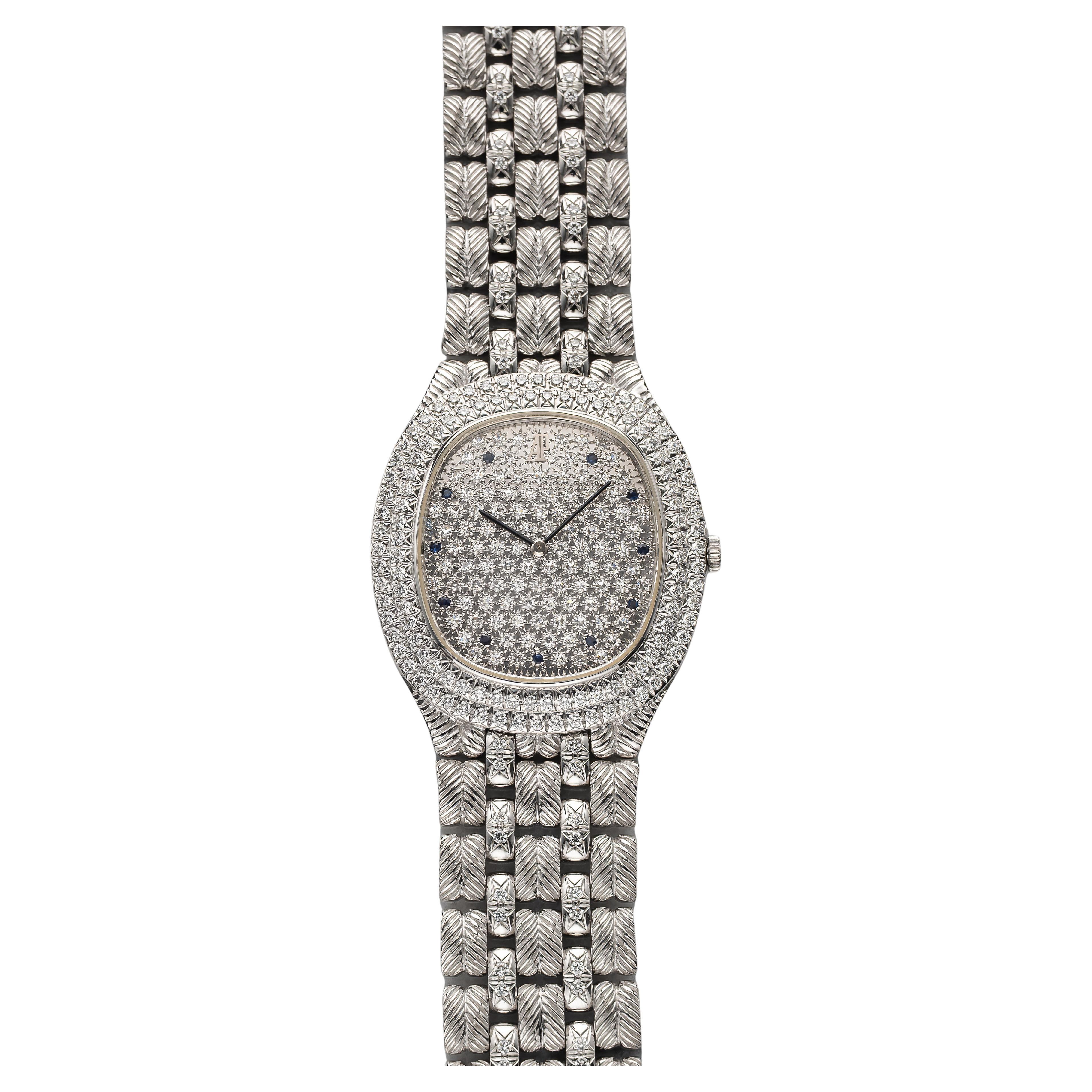 Audemars Piguet Feather - Diamond dial 
Bezel.