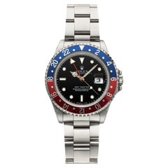 Rolex GMT-Master 16700 de 1990, acero inoxidable, bisel «Pepsi», automático, 40 mm