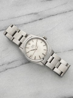 Vintage 1963 Rolex Speedking 6430 Stainless Steel Silver Dial Manual 31mm