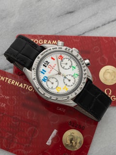 2012 Omega Olympic Collection 3836.70.36 Steel Mother of Pearl Dial Auto 41mm