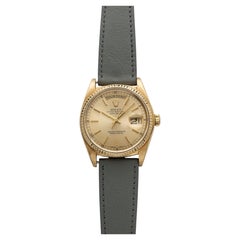 Vintage 1981 Rolex Day-Date 18038 18K Yellow Gold Champagne Dial Auto 36mm