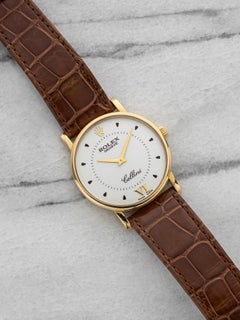 2006 Rolex Cellini 5115 18K Yellow Gold White Roman Dial Manual 32mm