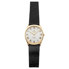 Vintage 1995 Rolex Cellini 4133 18K Yellow Gold White Roman Dial Manual 31mm