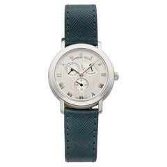 2000s Audemars Piguet Jules Audemars 25961BC 18K WG Silver Dial Manual 36mm