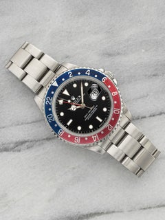 Rolex GMT-Master 16700 "Pepsi" del 1991, acciaio inossidabile, quadrante nero, automatico, 40 mm