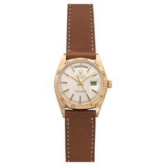 Vintage 1978 Rolex Day-Date 1803 18K Rose Gold White Dial Auto 36mm