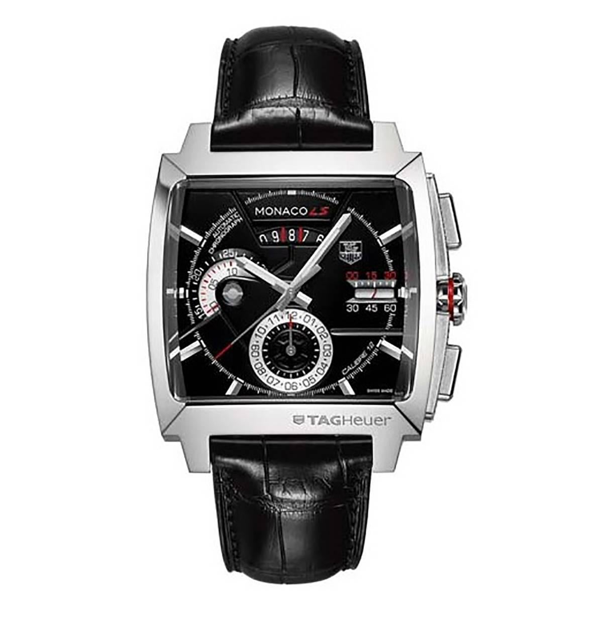 Tag Heuer Stainless Steel Monaco LS Automatic Wristwatch