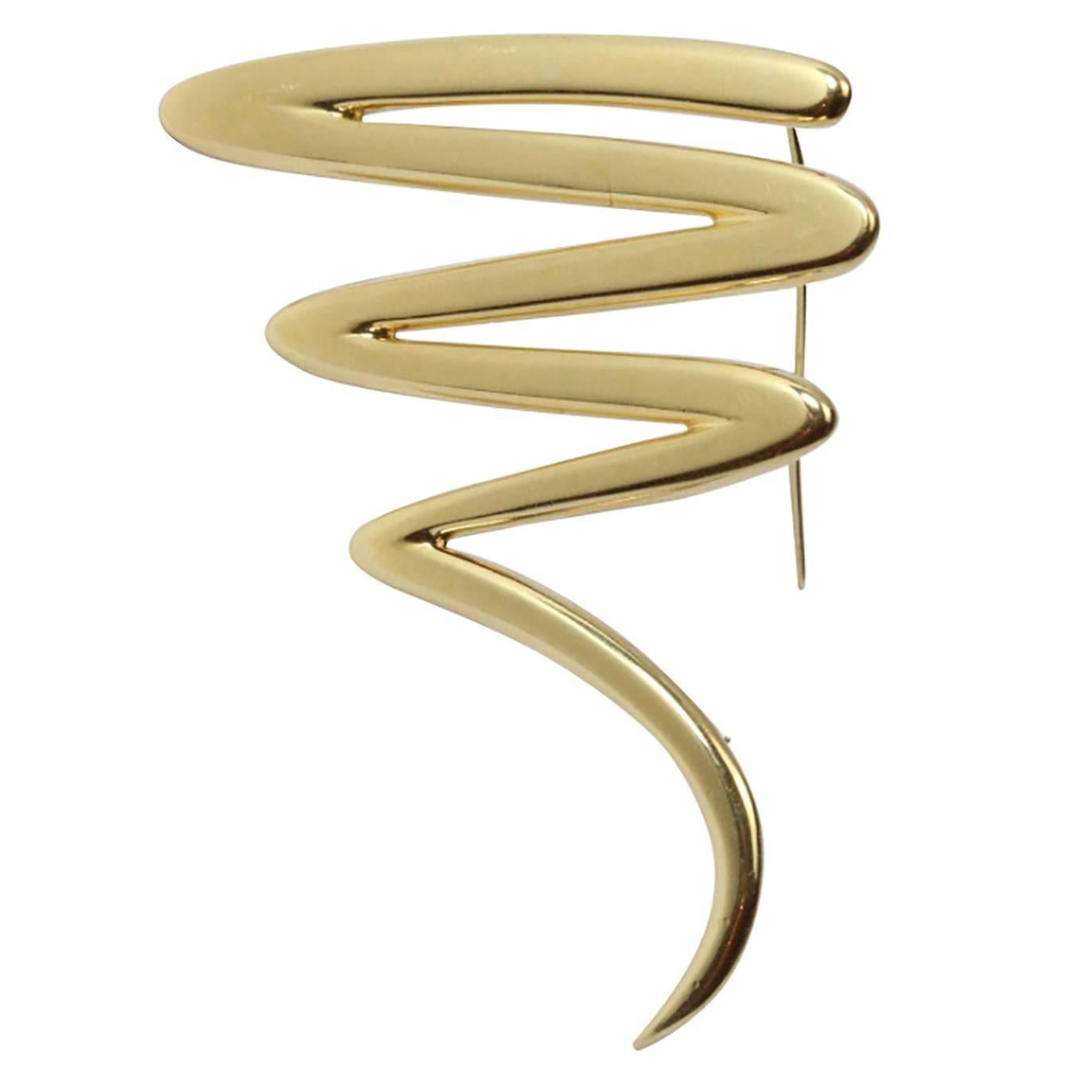 Tiffany & Co. Paloma Picasso Squiggle Brooch