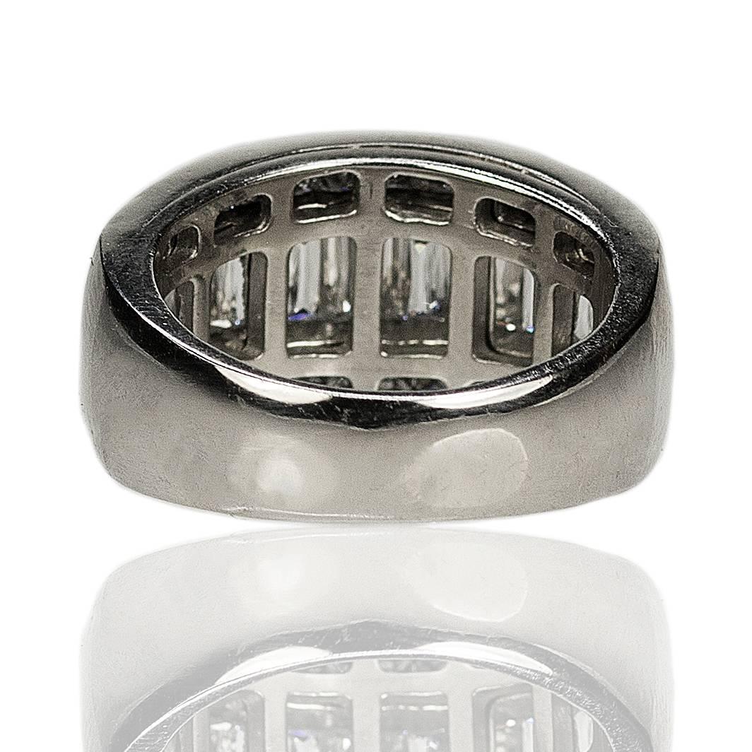 Women's or Men's Christopher Designs Platinum Diamond Ring