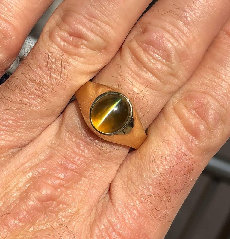 8.00 carat Cats Eye Ring For Sale at 1stDibs cat eye rings for sale