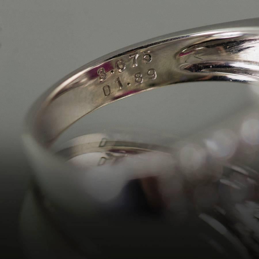 Art Deco Stunning No Heat GIA Certified Ruby Diamond Platinum Ring