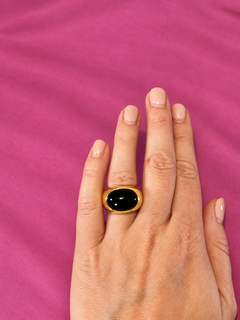 Yellow gold green tourmaline Pomellato statement
