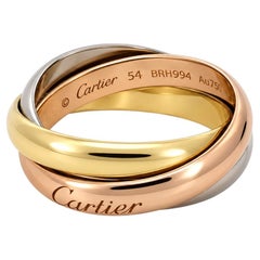 Cartier classic trinity with signature on the outside