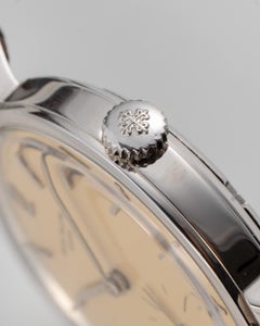 Patek Philippe Antimagnetic 3417 Cream Dial Steel 1962 with Patek Archives