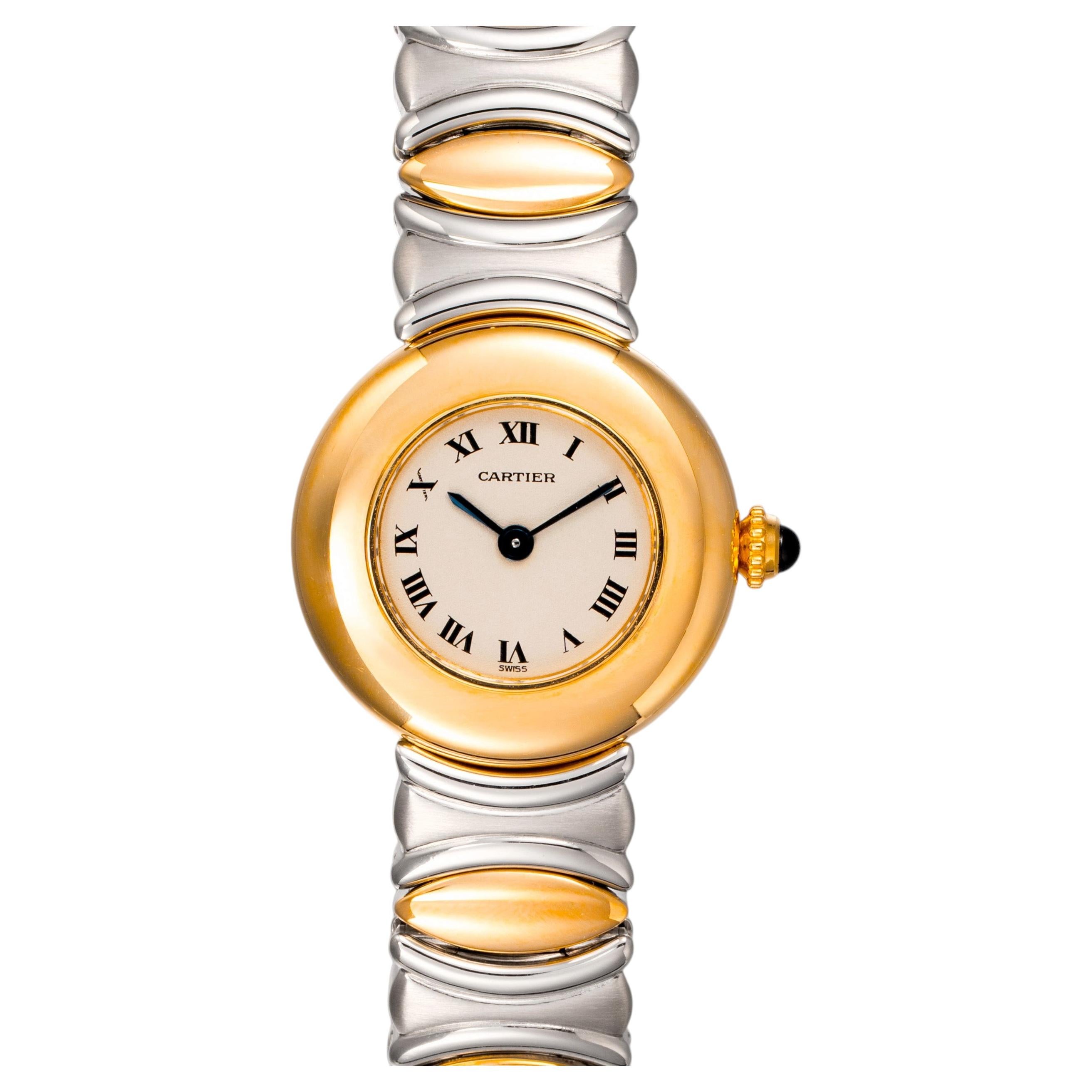 Colisee W40001F2 2653 White Dial SS/YG with 1992 Papers For Sale