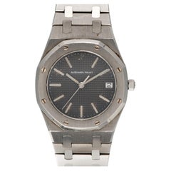 Audemars Piguet Royal Oak 4100ST con esfera «Petit Tapisserie» y mecanismo de cuarzo, de los años 80