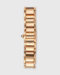 Cartier Tankissime SM W650018H White Dial 18k Rose Gold