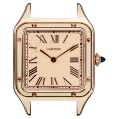 Cartier Santos Dumont WGSA0054 Beige Dial 18k RG 1 of 250 Limited Series 2022 Bo