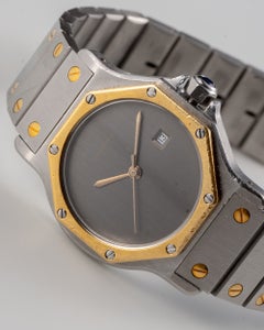 Cartier Santos Octagon 2966 Ghost Dial SS/YG 1980s