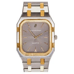 Audemars Piguet Square Royal Oak Jumbo 6005SA Grey Dial Quartz SS/YG 1980s