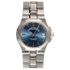 Vacheron Constantin Overseas 42052 Blue Sunray Dial Steel Automatic 1990s