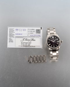 Grand Seiko SLGB005G U.F.A. Spring Drive mit violettem Zifferblatt, Edelstahl, 2025, mit Originalverpackung und Papieren