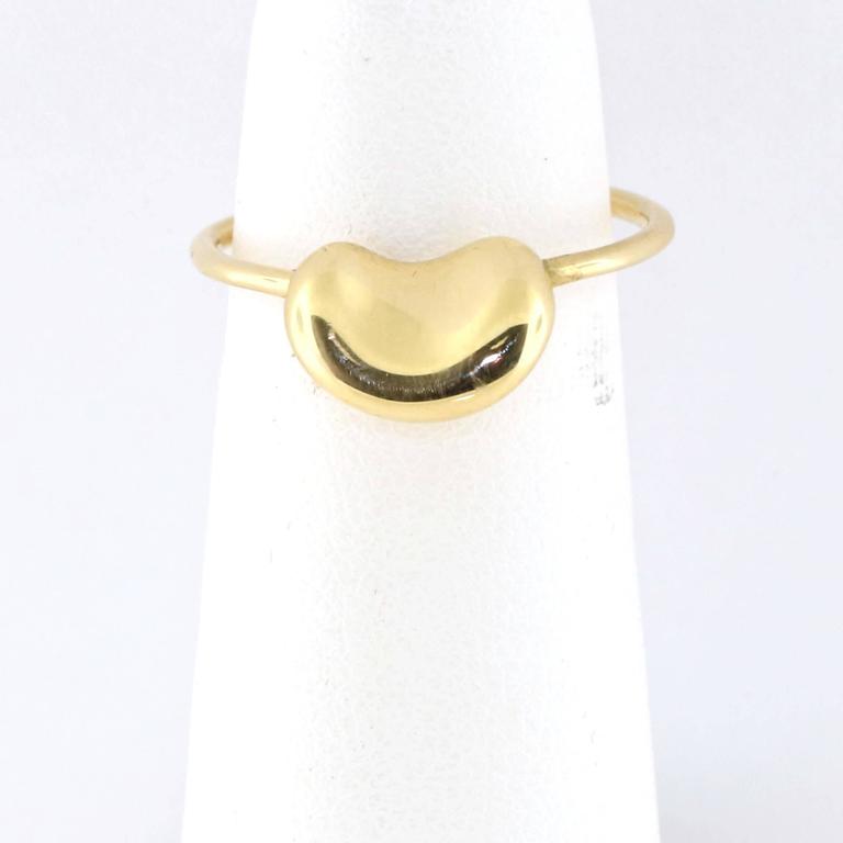 Elsa Peretti Gold Bean Ring 