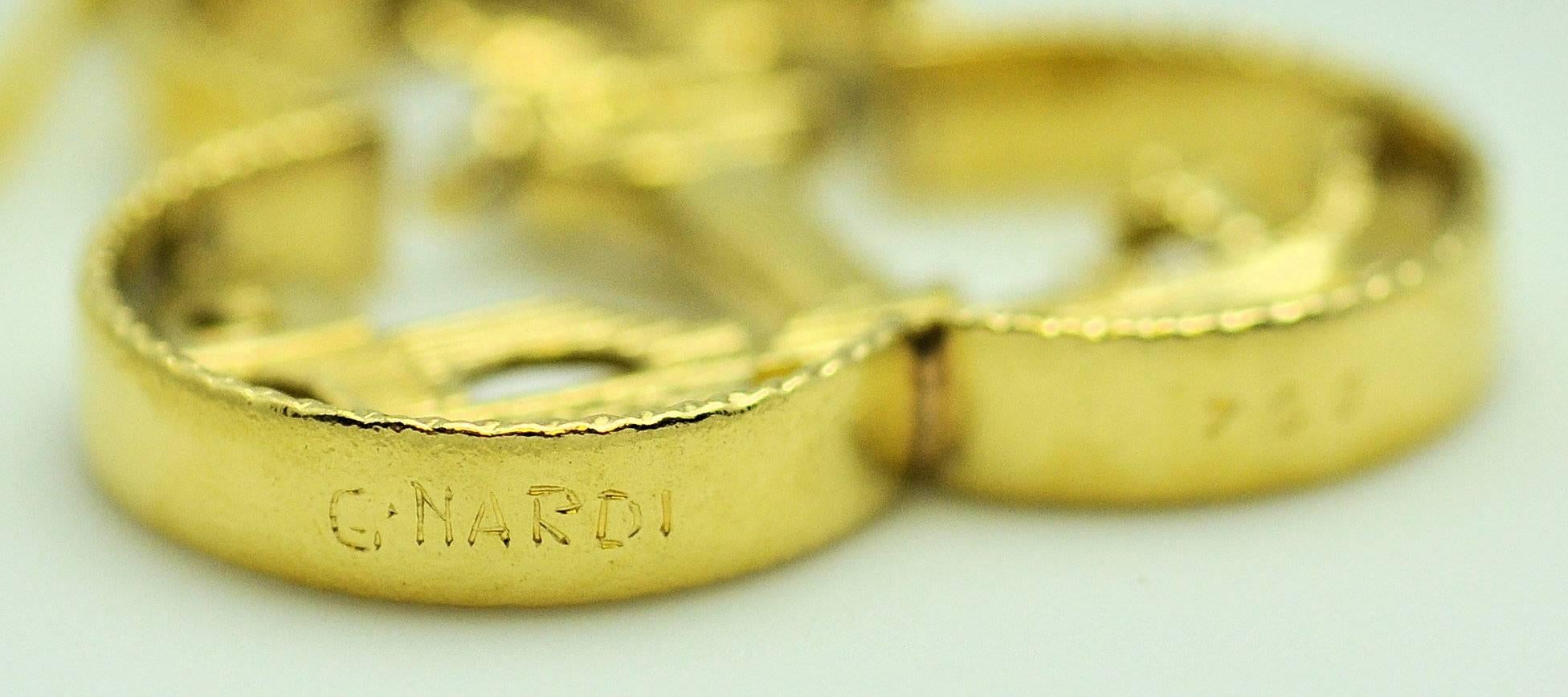 Women's or Men's 1960s G. Nardi Venice Pendant 18K