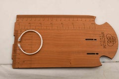 Bracciale con diamanti naturali a forma di pera e rotondi da 1,38 carati in oro bianco 18 carati