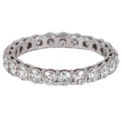 Tiffany Diamond eternity ring